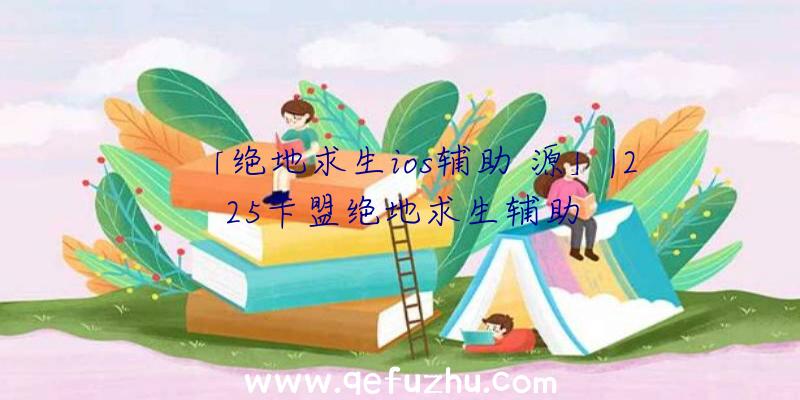 「绝地求生ios辅助